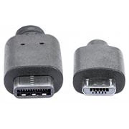Picture of Manhattan USB TypeC Male to MicroB Male Cable