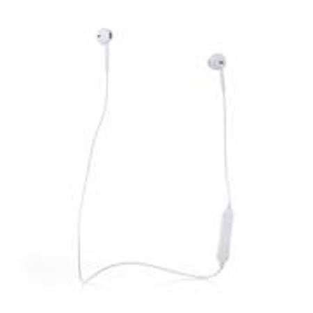 Picture of Ezra In Ear Bluetooth Handsfree Sweatproof White Earphones