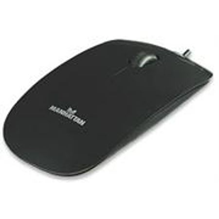 Picture of Manhattan Black 1000 dpi Silhouette Optical Mouse