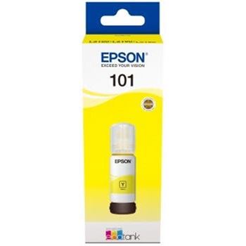 Picture of Epson 101 Ecotank Yellow Ink Bottle 127ml