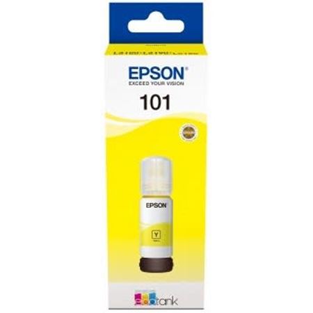 Picture of Epson 101 Ecotank Yellow Ink Bottle 127ml
