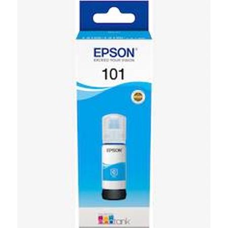 Picture of The Epson EcoTank Cyan Ink Bottle (70ml)