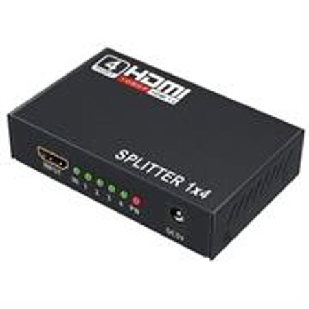 Picture of UniQue 4K Ultra HD 4 Port HDMI Splitter