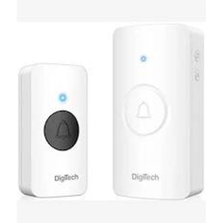 Picture of Digitech 100 Metres Wireless Doorbell White
