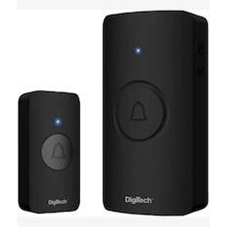 Picture of Digitech 100 Metres Wireless Doorbell Black