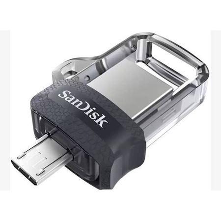 Picture of Sandisk Ultra Dual Micro USB To USB A 3.0 128GB USB Flash Drive