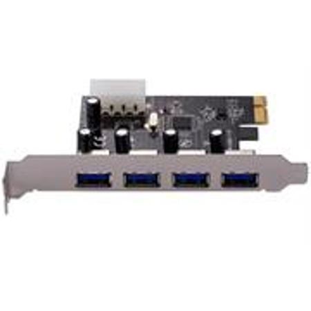 Picture of UniQue PCI-e x1 to 4x USB 3.0 Ports Card