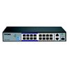 Picture of D-Link DES-F1016P-E 16-Port 10/100 Long Range PoE+ Surveillance Switch
