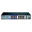 Picture of D-Link DES-F1016P-E 16-Port 10/100 Long Range PoE+ Surveillance Switch