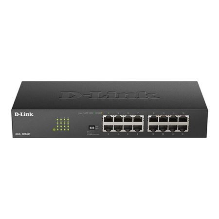 Picture of D-Link DGS-1016D 16-Port Gigabit Unmanaged Rackmount Switch