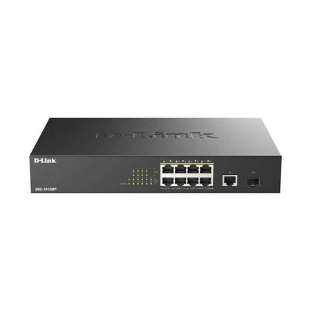 Picture of D-Link DGS-1010MP 10-Port Gigabit PoE Unmanaged Switch