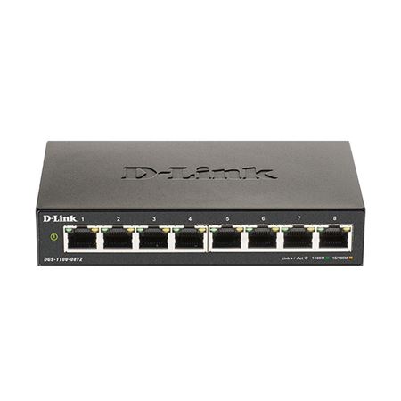 Picture of D-Link DGS-1100-08V2 8-Port Gigabit EasySmart Switch