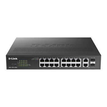Picture of D-Link DGS-1100-18PV2 16-Port Gigabit PoE + 2 Combo EasySmart Switch