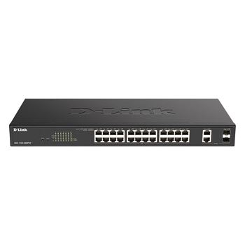 Picture of D-Link DGS-1100-26MPV2 24-Port Gigabit PoE Smart Managed Switch