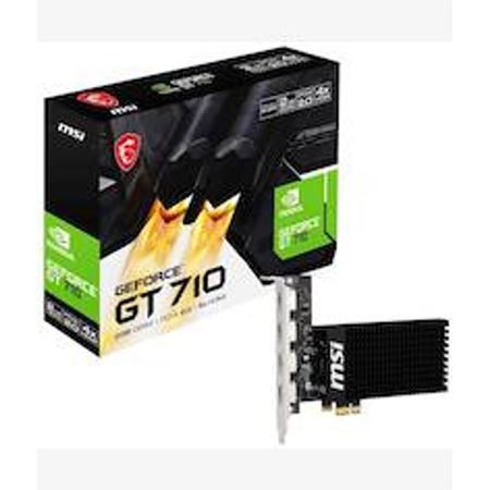 Picture of MSI GeForce GT 710 2GB DDR3 PCIe Graphics Card