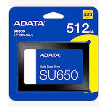 Picture of Adata SU650 Ultimate 3D NAND 512GB SATA SSD