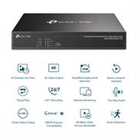 Picture of TP Link VIGI NVR1004H-4P 4 Channel PoE Network Video Recorder