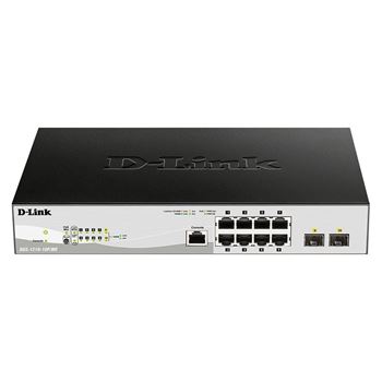 Picture of D-Link DGS-1210-10P 8-Port Gigabit PoE Smart Switch with 2 SFP