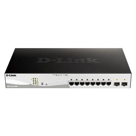 Picture of D-Link DGS-1210-10MP 8-Port Gigabit PoE (high power) Smart Switch with 2 SFP