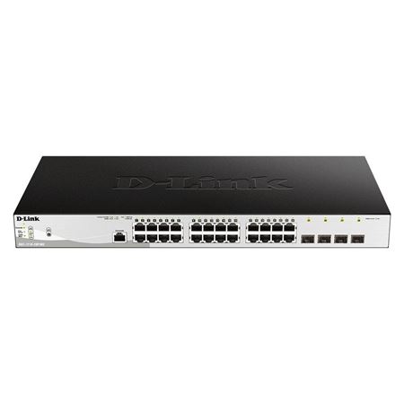 Picture of D-Link DGS-1210-28P 24-Port Gigabit PoE Smart Switch with 4 SFP