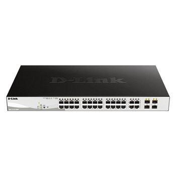 Picture of D-Link DGS-1210-28MP 24-Port Gigabit PoE (high power) Smart Switch with 4 SFP