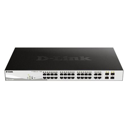 Picture of D-Link DGS-1210-28MP 24-Port Gigabit PoE (high power) Smart Switch with 4 SFP