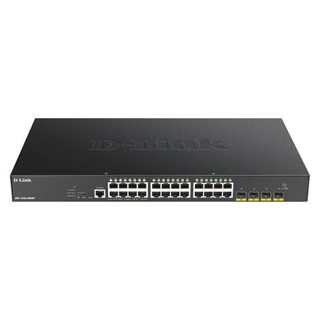 Picture of D-Link DGS-1250-28XMP 24-Port Gigabit PoE + 4 10G SFP+ Smart Managed Switch