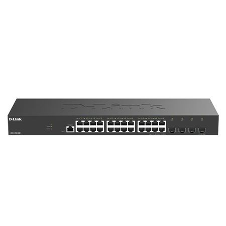 Picture of D-Link DGS-1250-28X 24-Port Gigabit + 4 10G SFP+ Smart Managed Switch