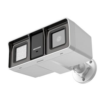 Picture of Hikvision 2MP 2.8mm Smart Hybrid Light Lamp Camera with Audio Fixed Bullet Camera
