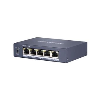 Picture of Hikvision 4 Port Unmanaged POE Switch