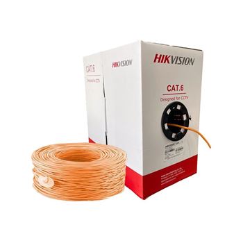 Picture of Hikvision Cat-6 30.5M Orange CCTV Cable