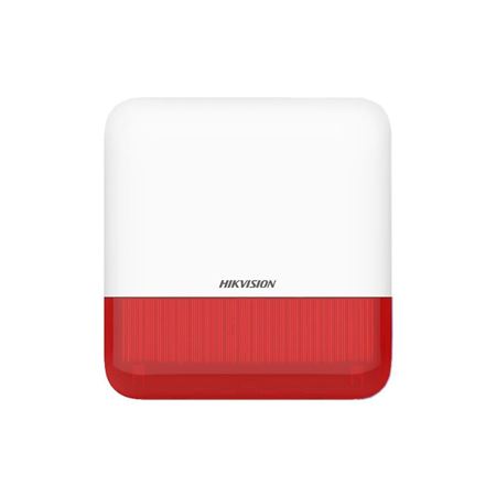Picture of Hikvision AX Pro Red Wireless Outdoor Sounder