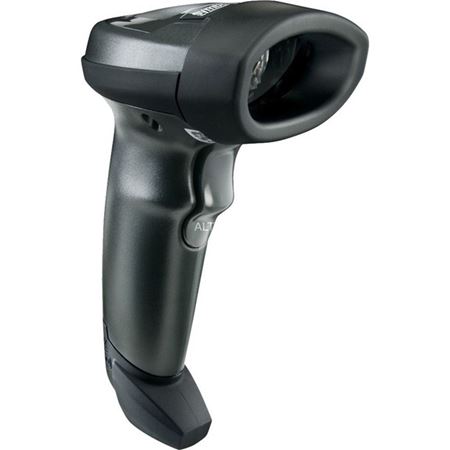 Picture of Zebra LI2208 1D Linear Imager Barcode Scanner, USB, with Stand