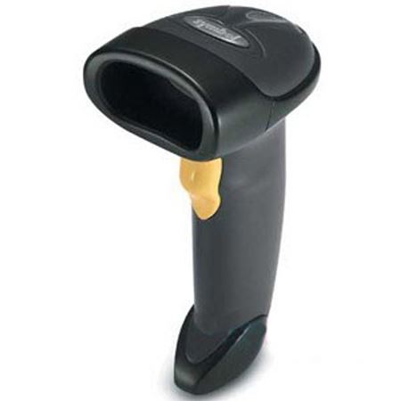 Picture of Zebra LS2208 1D Laser Barcode Scanner, USB, with Stand