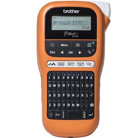 Picture of Brother P-touch PT-E110VP Industrial Handheld Label Maker 6-12mm with Case
