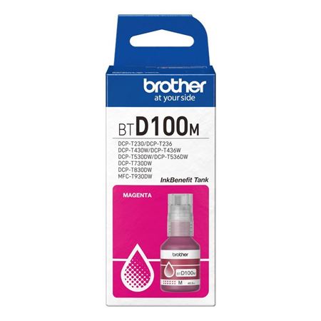 Picture of Brother BTD100M Magenta Ink Bottle (5,000 Pages) for MFC-T930DW / DCP-T830DW / DCP-T730DW