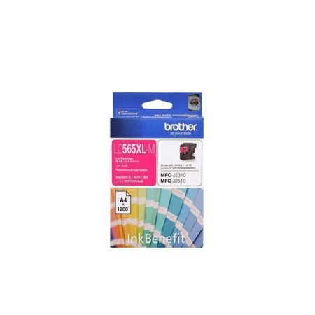 Picture of Brother LC565XLM Magenta Ink Cartridge (1,200 Pages) for MFC-J3520 / MFC-J3720