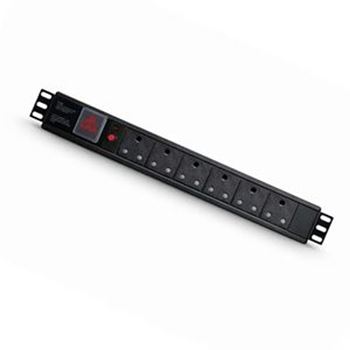 Picture of Cattex Power Rail 6way with 3 Pin SA Plug - Networking