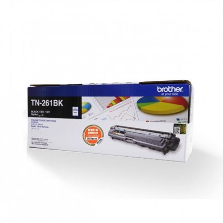 Picture of Brother TN-261BK Black Toner (2,500 Pages) for HL-3150CDN / HL-3170CDW / MFC-9140CDN