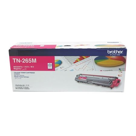 Picture of Brother TN-265M Magenta Toner (2,200 Pages) for HL-3150CDN / HL-3170CDW / MFC-9140CDN