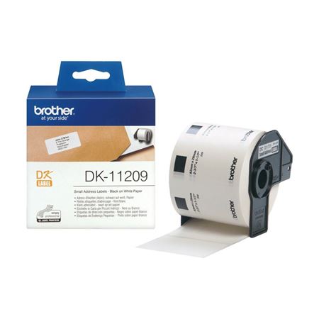 Picture of Brother DK-11209 Small Address Label 29 x 62mm 800 Labels per Roll