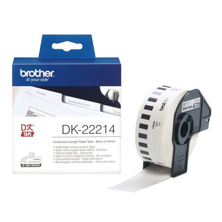 Picture of Brother DK-22214 White Thermal Paper 12mm x 30.48m