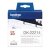 Picture of Brother DK-22214 White Thermal Paper 12mm x 30.48m