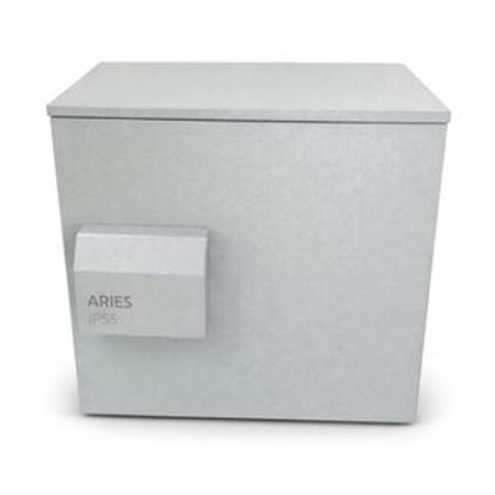 Picture of Cattex IP55 9U Swing Frame Wall Mount 19" Outdoor Grey 600mm x 650mm - must add FANTRY02.IP55-W to order