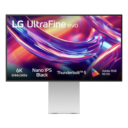 Picture of LG UltraFine 32" 6K Nano IPS Monitor with USB-C incl Speaker & Thunderbolt 5 32U990A-S