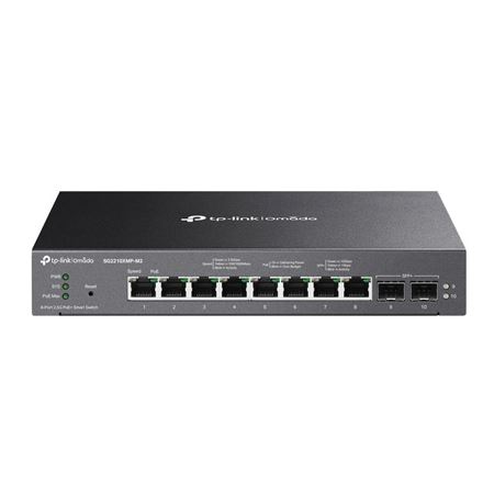 Picture of TP-Link Omada SG2210XMP-M2 8-Port 2.5GBASE-T and 2-Port 10GE SFP+ Smart Switch