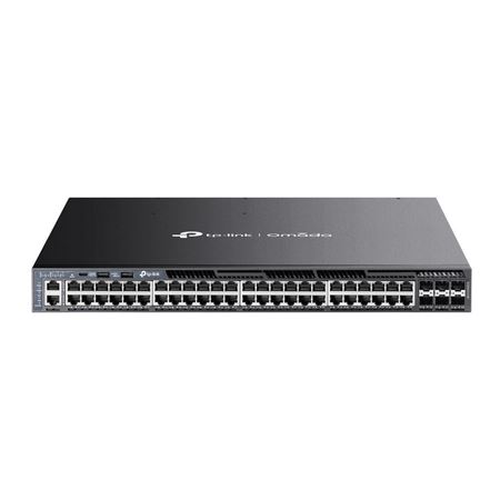 Picture of TP-Link Omada SG6654XHP 48-Port Gigabit Stackable L3 Managed PoE+ Switch with 6 10GE SFP+