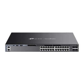 Picture of TP-Link Omada SG6428XHP 24-Port Gigabit Stackable L3 Managed PoE+ Switch with 4 10GE SFP+
