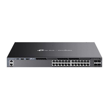 Picture of TP-Link Omada SG6428XHP 24-Port Gigabit Stackable L3 Managed PoE+ Switch with 4 10GE SFP+