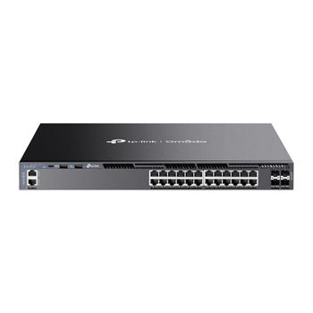 Picture of TP-Link Omada SG6428X 24-Port Gigabit Stackable L3 Managed Switch with 4 10GE SFP+ Slots